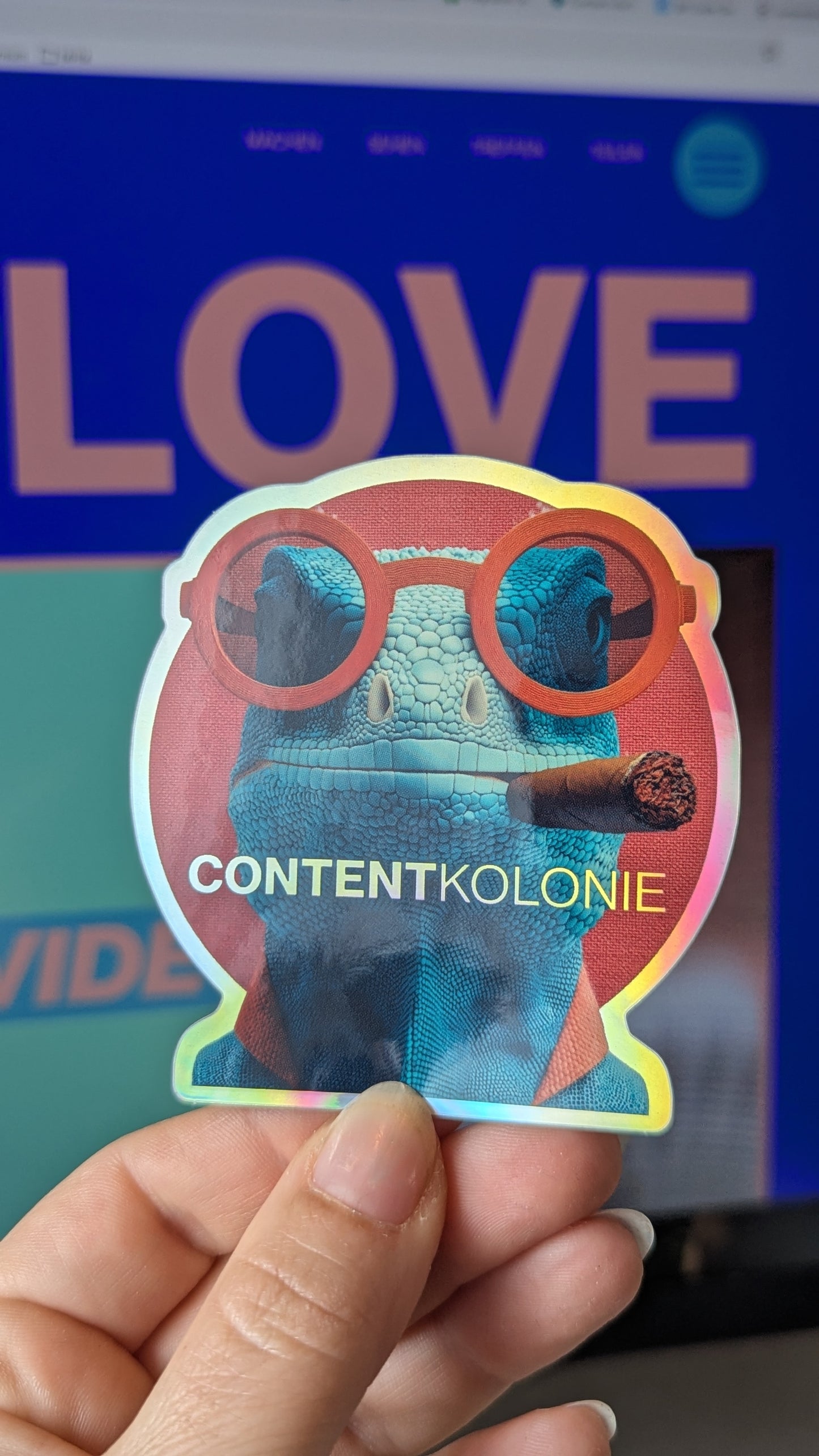 Lieblingssticker „Holo-Herbert“